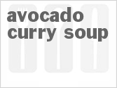 Avocado Curry Soup