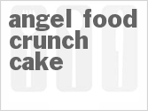 recipe for angel food crunch cake
