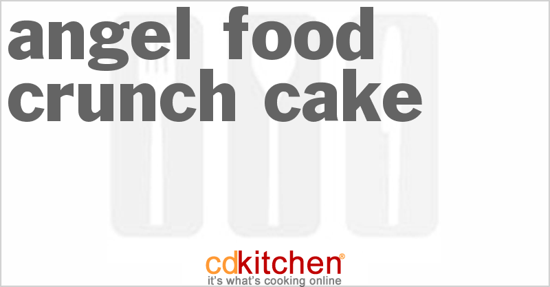 Angel Food Crunch Cake - CDKitchen.com