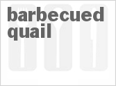 recipe for barbecued quail
