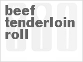 recipe for beef tenderloin roll