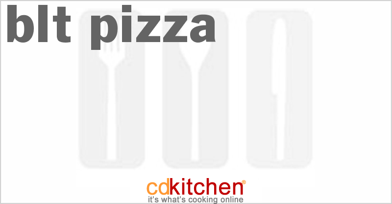 BLT Pizza - CDKitchen.com
