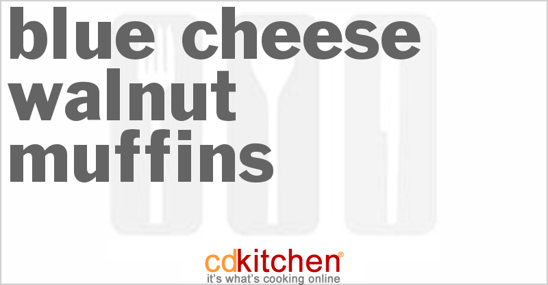 Blue Cheese Walnut Muffins - CDKitchen.com