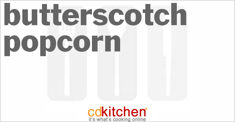 Butterscotch Popcorn - CDKitchen.com