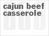 recipe for cajun beef casserole