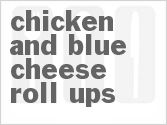 recipe for chicken and blue cheese roll-ups