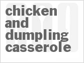 recipe for chicken and dumpling casserole