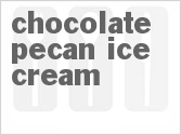 recipe for chocolate pecan ice cream