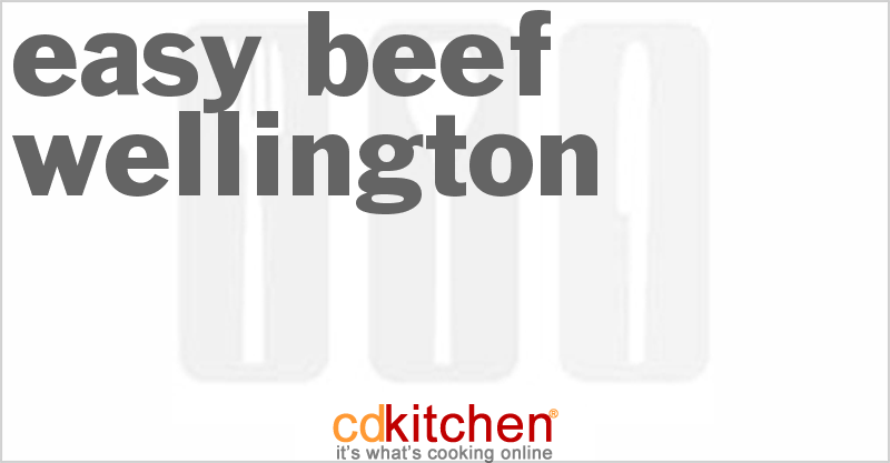 Easy Beef Wellington - CDKitchen.com