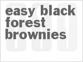 recipe for easy black forest brownies