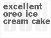 recipe for excellent oreo ice cream cake