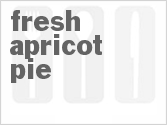 recipe for fresh apricot pie