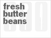 recipe for fresh butter beans