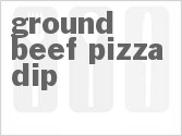 recipe for slow cooker ground beef pizza dip