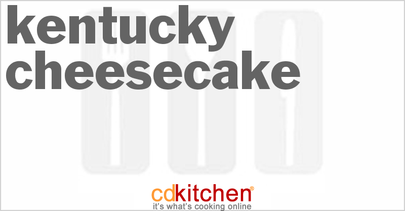 Kentucky Cheesecake - CDKitchen.com
