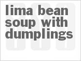 Lima Bean Soup With Dumplings image