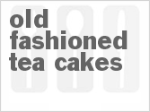 recipe for old fashioned tea cakes