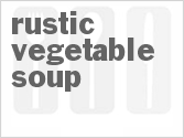 recipe for rustic vegetable soup
