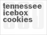 recipe for tennessee icebox cookies