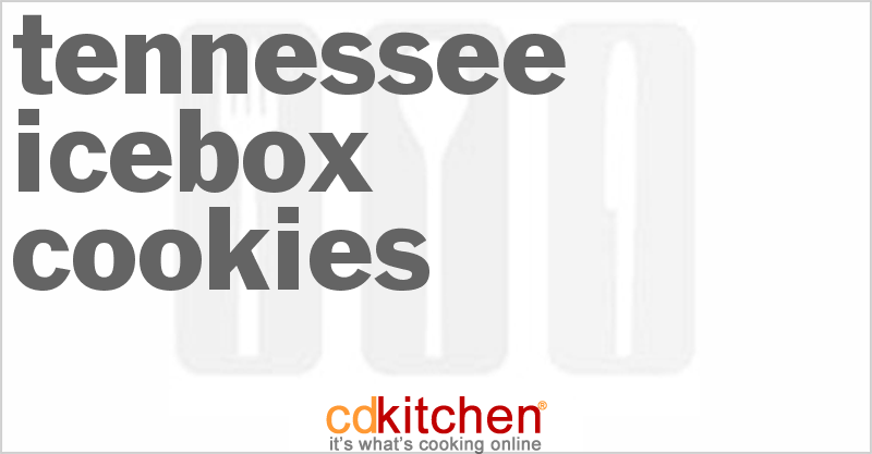 Tennessee Icebox Cookies - CDKitchen.com