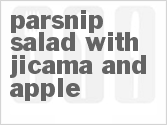 Parsnip Salad with Jicama and Apple