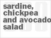 Sardine, Chickpea and Avocado Salad