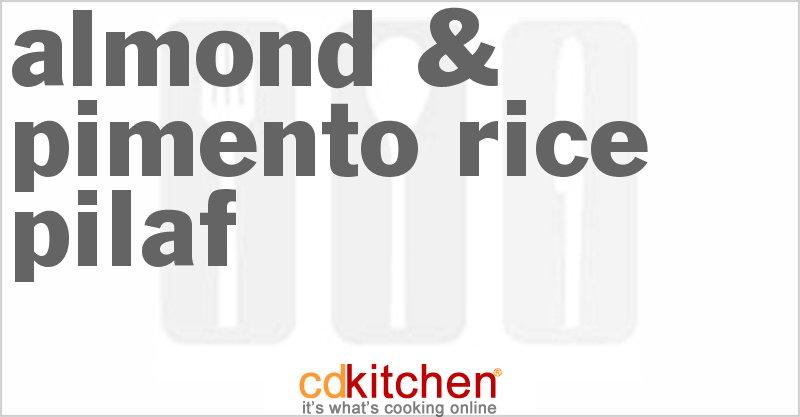 Almond & Pimento Rice Pilaf - CDKitchen.com