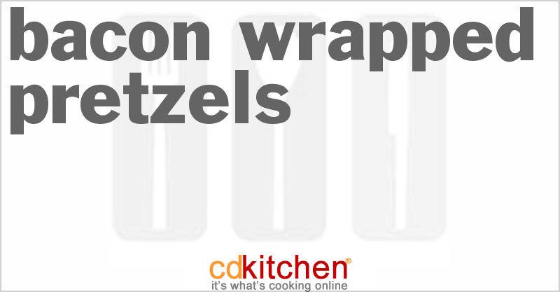 Bacon Wrapped Pretzels - CDKitchen.com