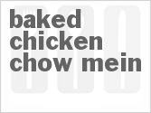 recipe for baked chicken chow mein