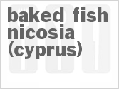 recipe for baked fish nicosia (cyprus)