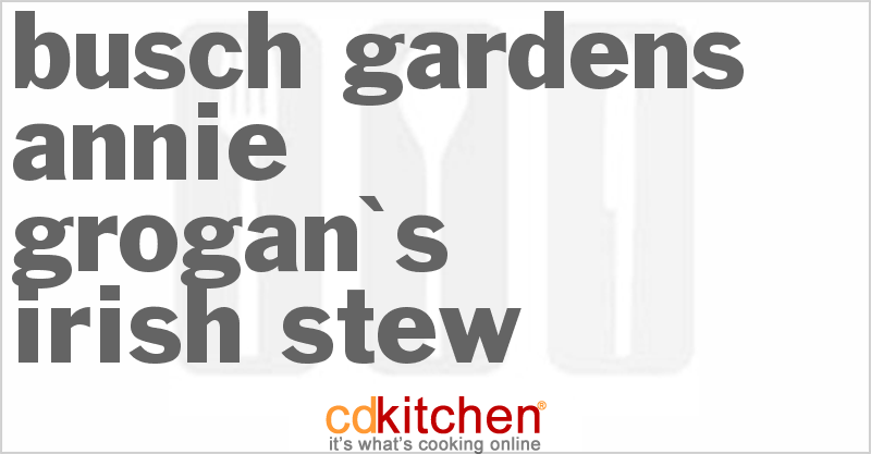 Annie Grogan's Irish Stew - CDKitchen.com