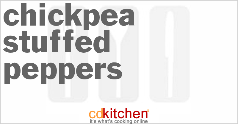 Chickpea Stuffed Peppers - CDKitchen.com