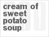recipe for cream of sweet potato soup