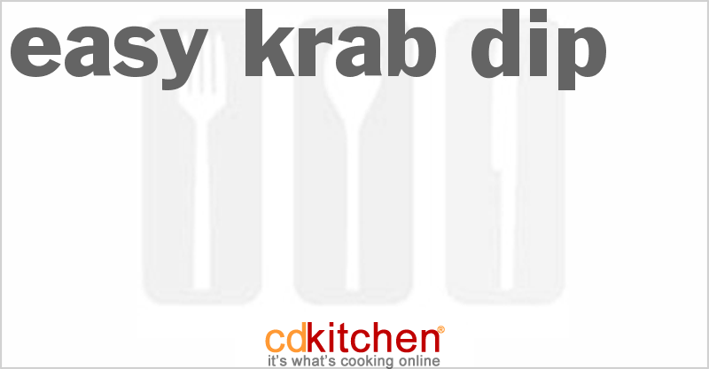 Easy Krab Dip - CDKitchen.com