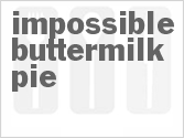 recipe for impossible buttermilk pie