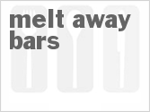 recipe for melt away bars
