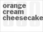 recipe for orange cream cheesecake