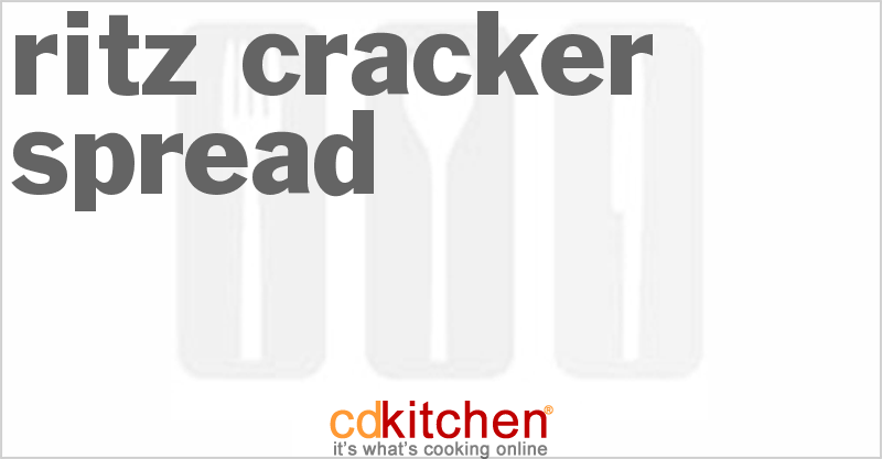 Ritz Cracker Spread - CDKitchen.com