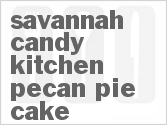 Savannah Candy Kitchen Pecan Pie Cake image