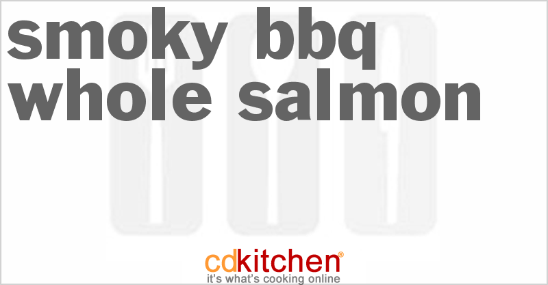 Smoky BBQ Whole Salmon - CDKitchen.com