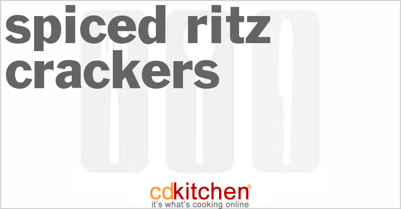 Spiced Ritz Crackers - CDKitchen.com