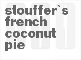 recipe for stouffer's french coconut pie