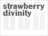 recipe for strawberry divinity
