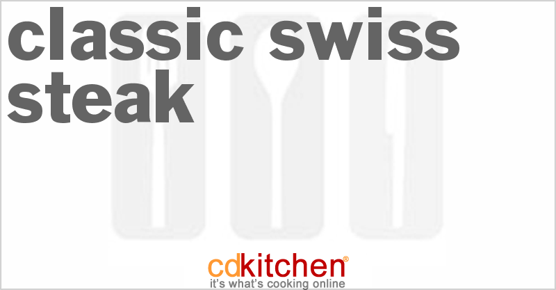 Classic Swiss Steak - CDKitchen.com