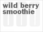 recipe for wild berry smoothie
