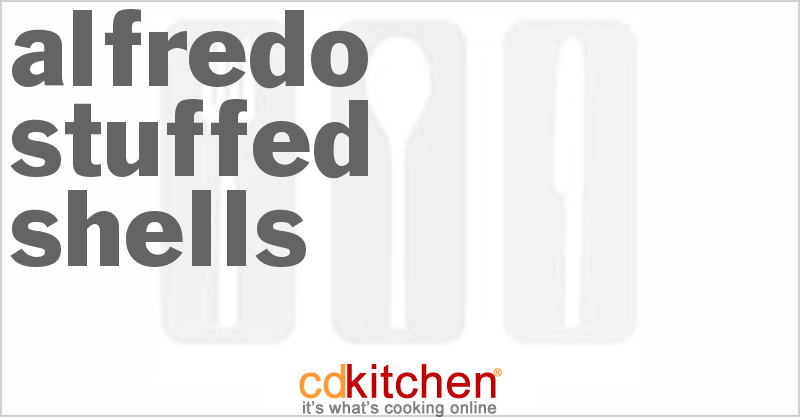 Alfredo Stuffed Shells - CDKitchen.com