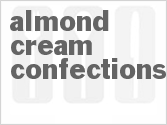 recipe for almond cream confections