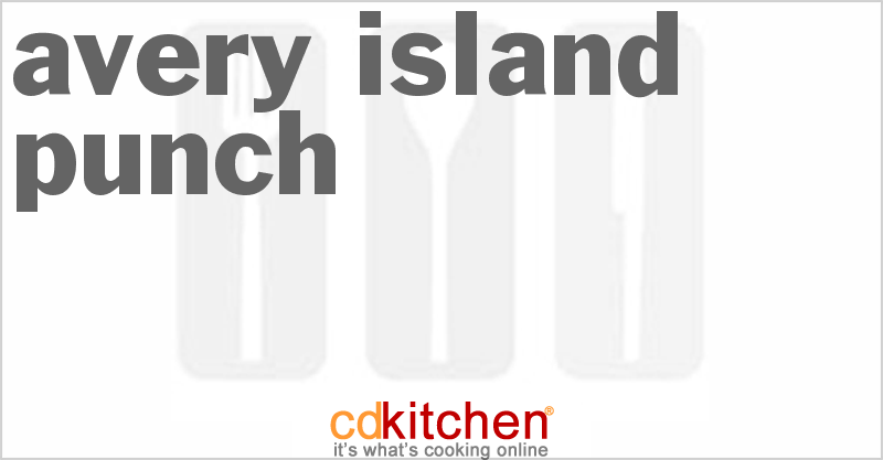Avery Island Punch - CDKitchen.com