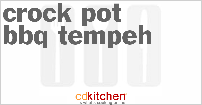 BBQ Tempeh - CDKitchen.com