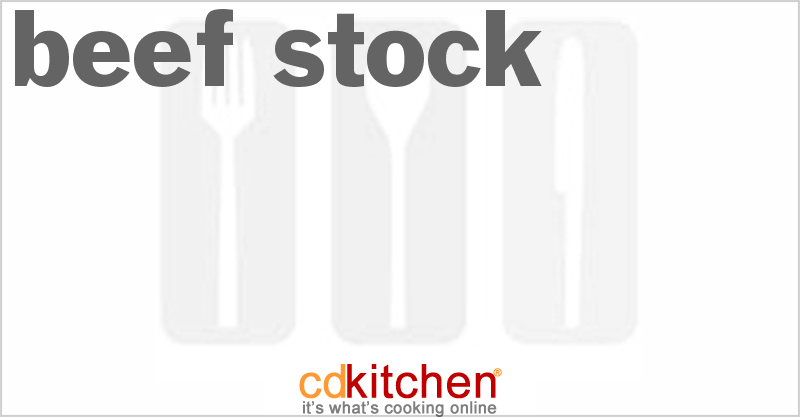 Beef Stock - CDKitchen.com